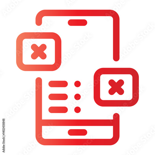 infection gradient icon