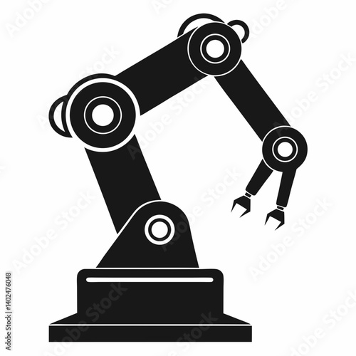 vector illustration of a robot