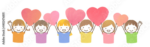 ハートを持つ子供たち