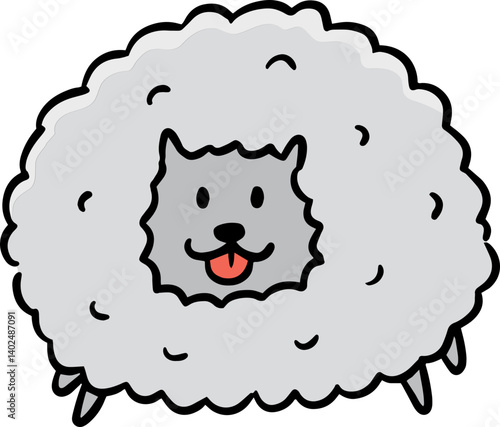 Illustration of sheep
