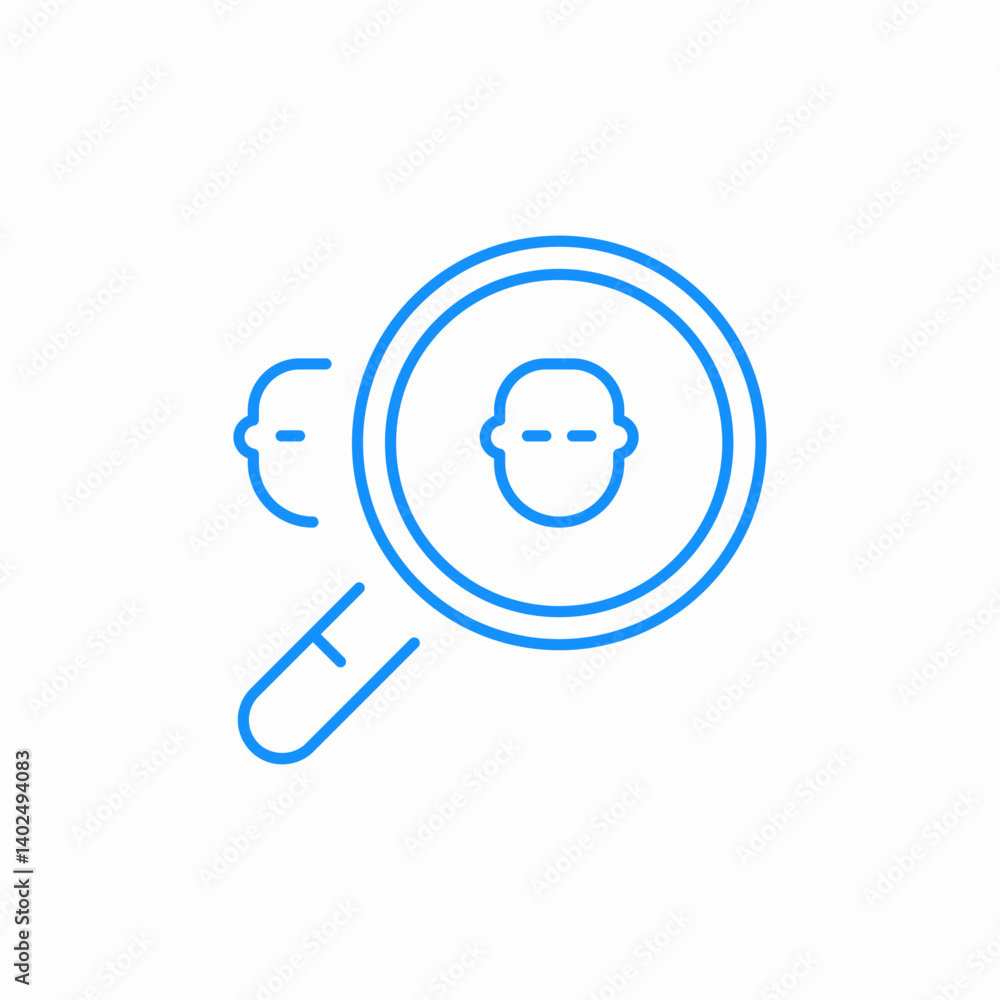 Search zoom magnifier glass icon vector sign Search zoom magnifier glass icon vector sign