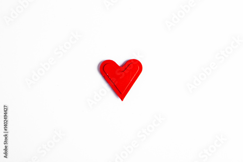 Obraz na płótnie Valentines Day greeting card. Love is. Colorful hearts for valentines day or love background w salonie
