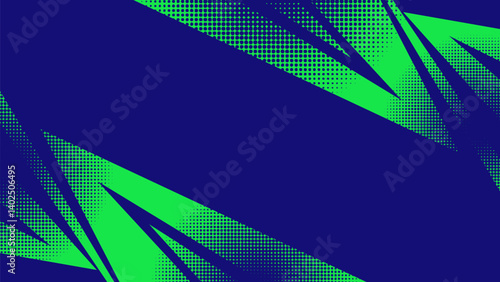 sports background vector blue and green modern