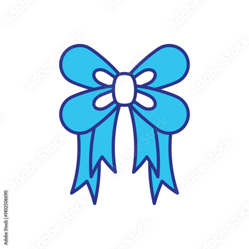 Ribbon Icon vector stock illustration