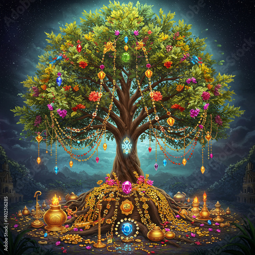 Enchanted Tree of Life with...