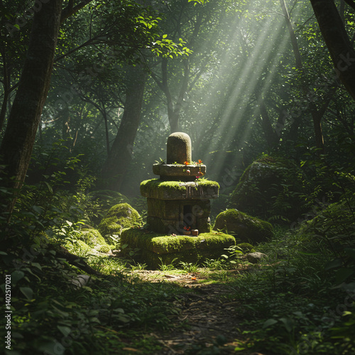 Mystical Lingam Shrine Bath...