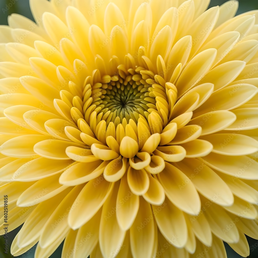 Yellow Gerbera Daisy Close-Up Yellow Gerbera Daisy Close-Up