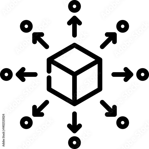 Decentralization Icon
