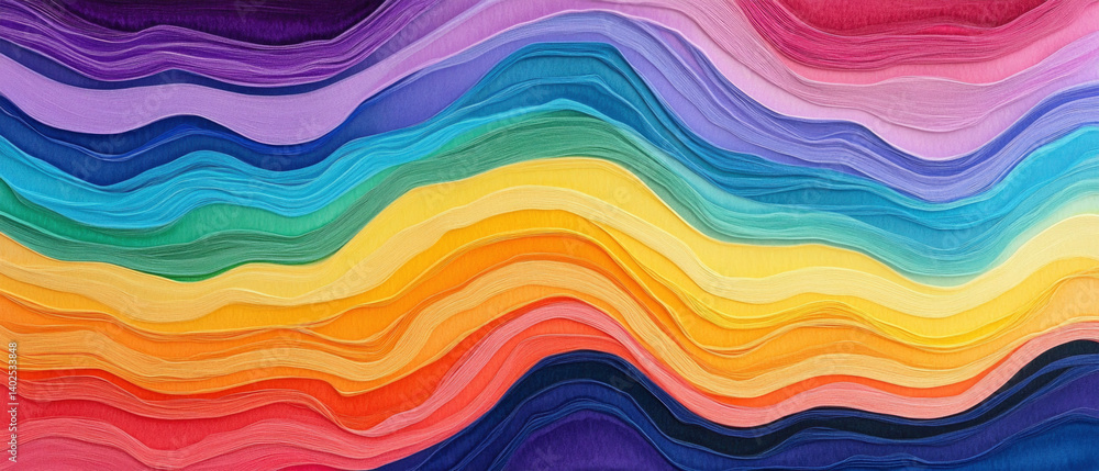 Abstract colorful smooth waves and curves in shades of colors as business background design wall texture, modern illustration or wallpapper Abstract colorful smooth waves and curves in shades of colors as business background design wall texture, modern illustration or wallpapper