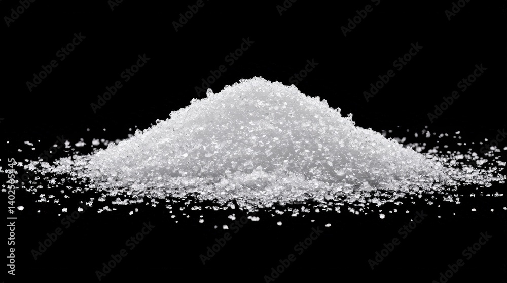 Pile of white sugar Pile of white sugar