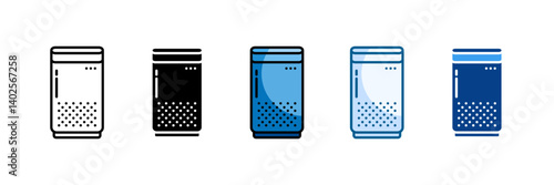 Air Purifier Icon Set Multiple Style Collection