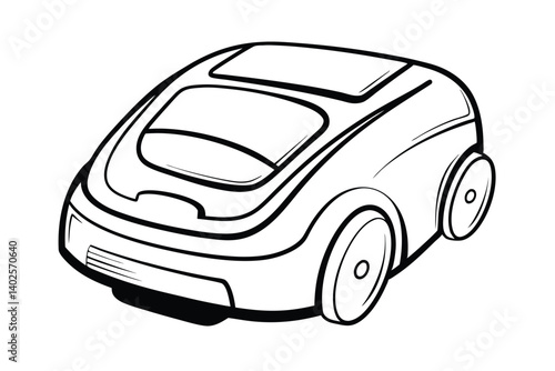 Automatic Robotic Lawn Mower Smart, Wireless, Outdoor Gardening Tool