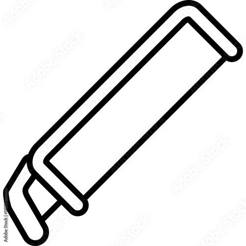 Coping Saw Icon Vector Element