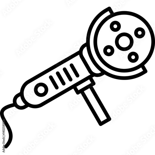 Grinder Icon Vector Element