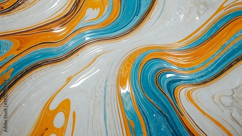 abstract background with waves