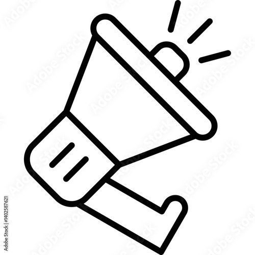 Megaphone Icon Vector Element