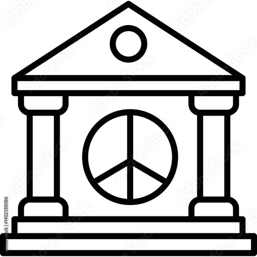 Shelter Icon Vector Element