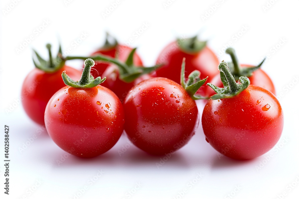 Cherry tomato, on a white background, clipart Cherry tomato, on a white background, clipart