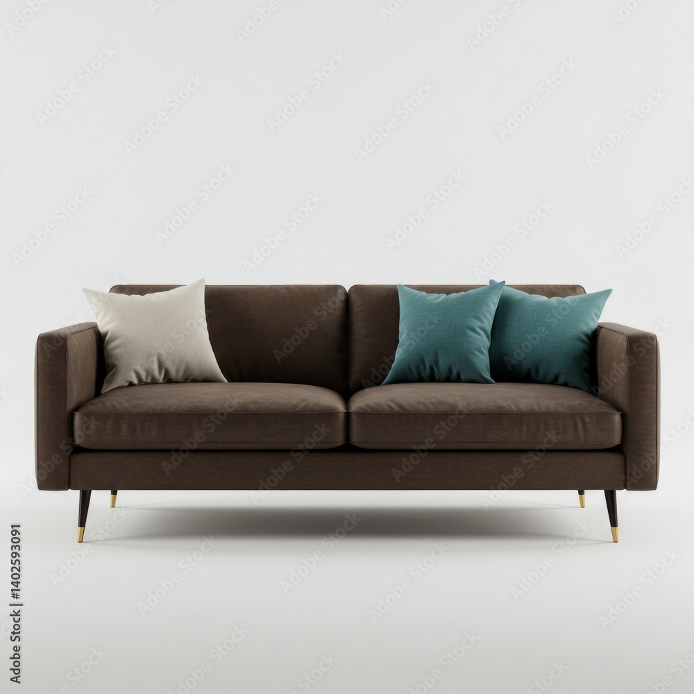 red sofa isolated on white red sofa isolated on white