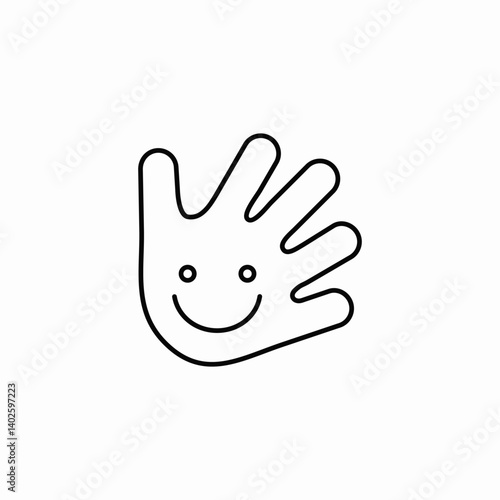 wave motion icon sign vector