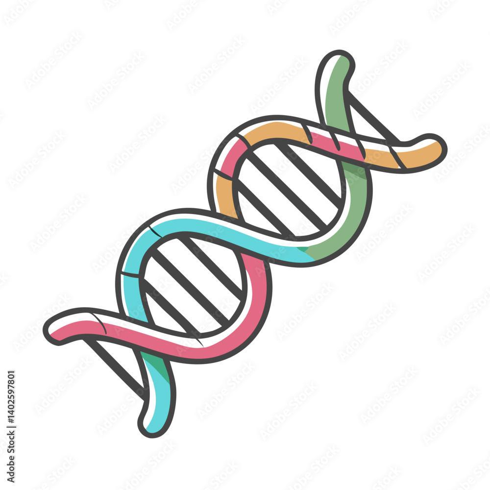 dna strand icon, dna strand vector illustration-simple illustration of dna strand, perfect for dna strand logos and icons dna strand icon, dna strand vector illustration-simple illustration of dna strand, perfect for dna strand logos and icons