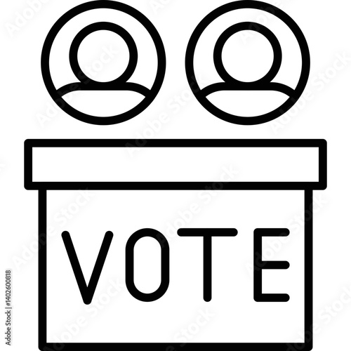 Vote Icon Vector Element