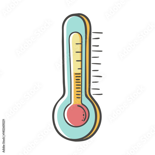 thermometer icon, thermometer vector illustration-simple illustration of thermometer, perfect for thermometer logos and icons