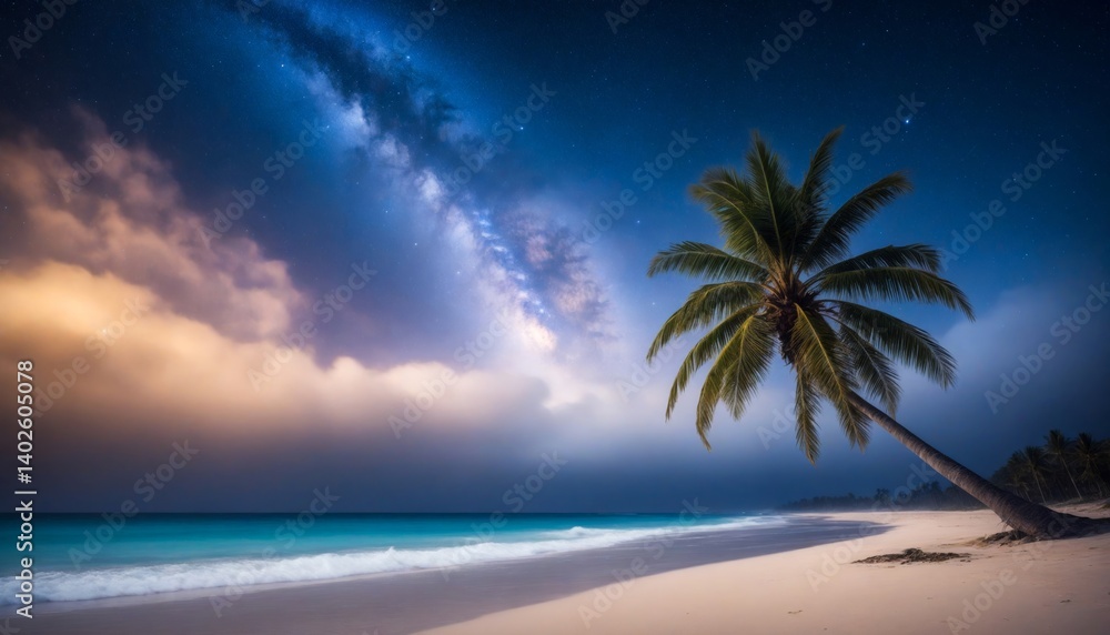 Fototapeta premium Seacoast Landscape Majestic Nature Picturesque Panorama Scenery