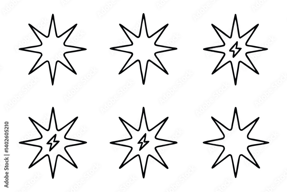 energytap burst captivating line art for energetic design energytap burst captivating line art for energetic design