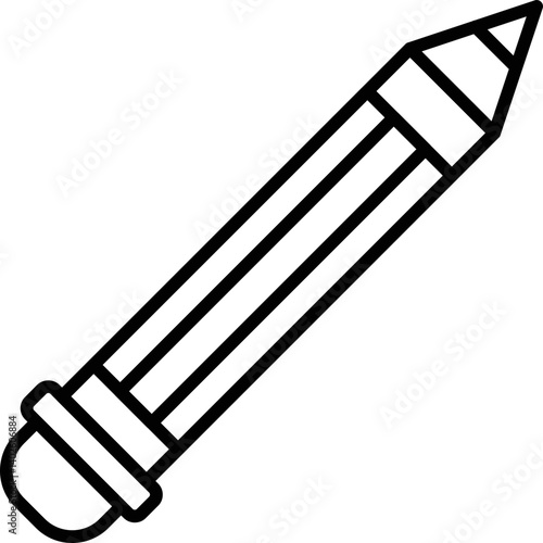 Pencil Icon Vector Element