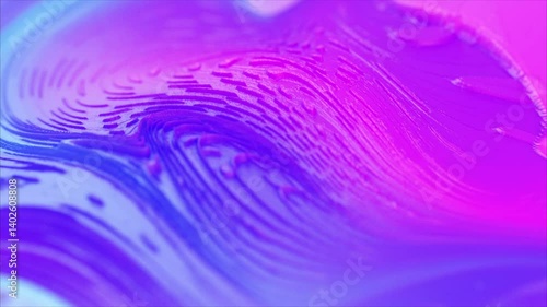 Smooth Gradient Flow Animation | Modern Liquid Abstract Design | cyan magenta purple