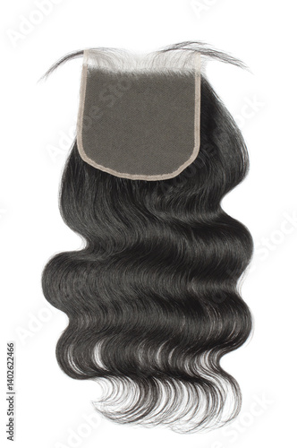 free part wavy human hair lace closure