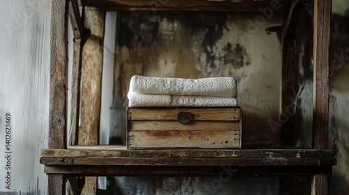 towel in the cupboard
