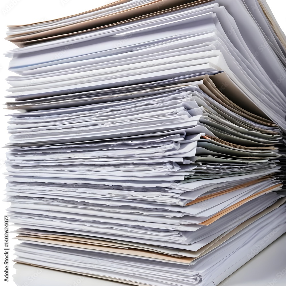 Stack of Documents and Papers Stack of Documents and Papers