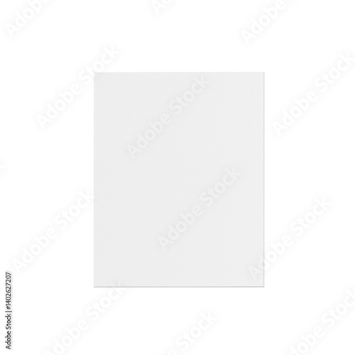 A blank sheet of paper, ready for notes or drawings.