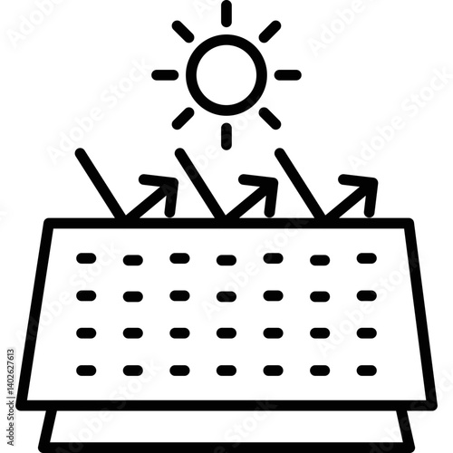 Reflective Icon Vector Element