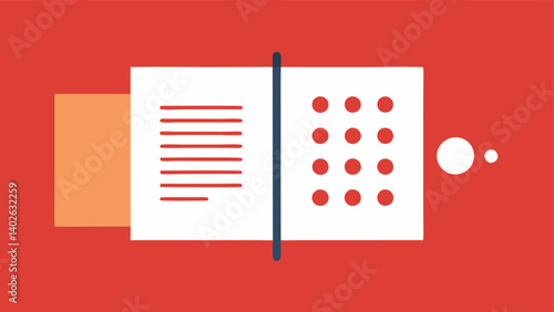 Illustrated Braille and Text Combo A page showing both standard printed text and Braille sidebyside illustrating the integration of formats.