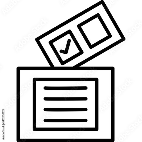 Vote Icon Vector Element