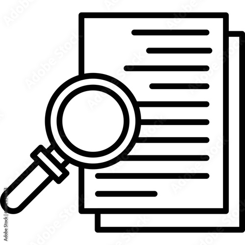 Evidence Icon Vector Element