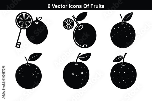 Healthy food icons vector illustration design set of fruits and vegetables silhouette symbols.