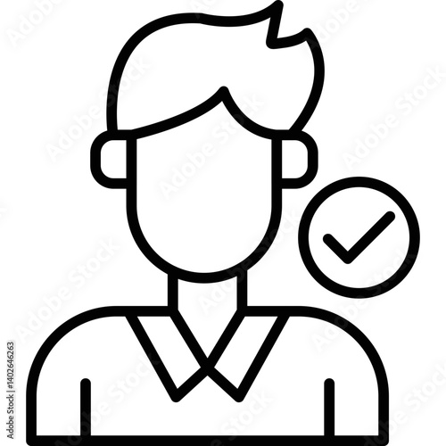 Auctioneer Icon Vector Element