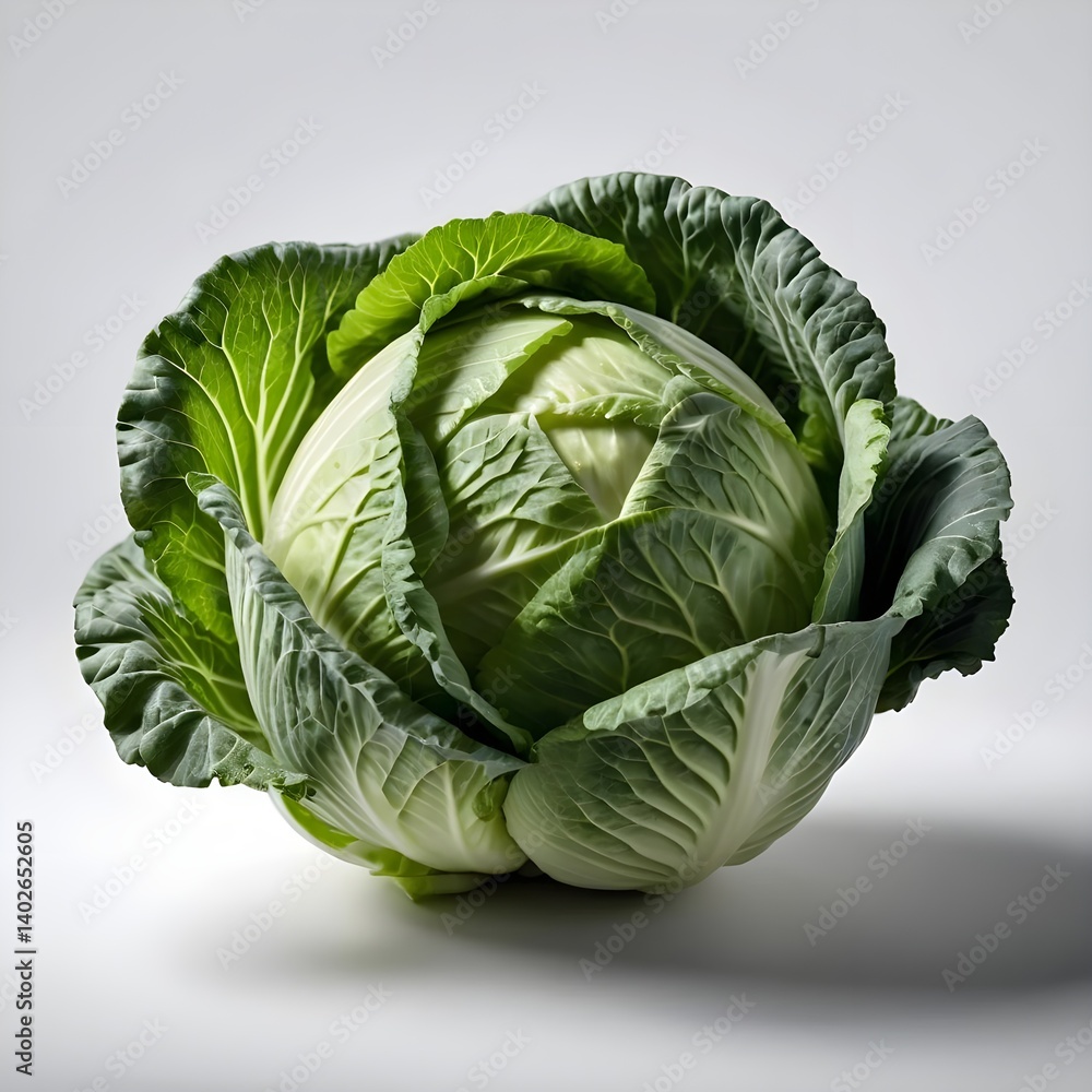 Fototapeta premium Fresh Green Cabbage