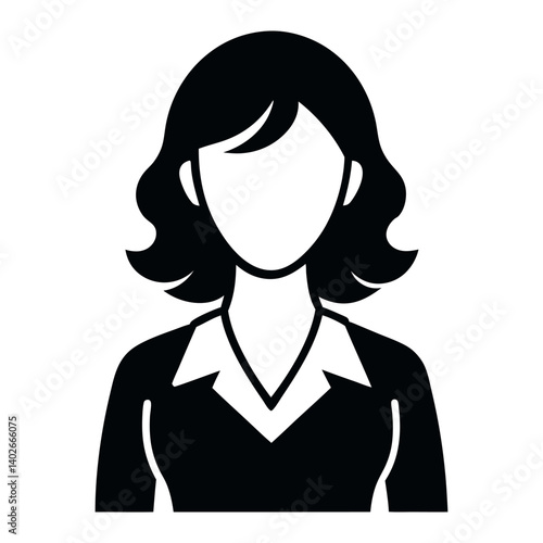 business woman silhouette