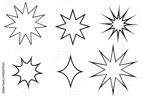 offastboost burst line art creative graphic power display