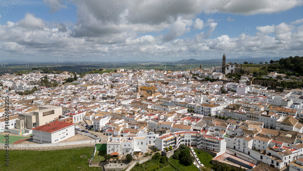 Naklejka premium municipio de Medina Sidonia en la provincia de Cádiz, Andalucía