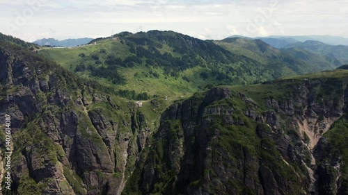 view of the mountains