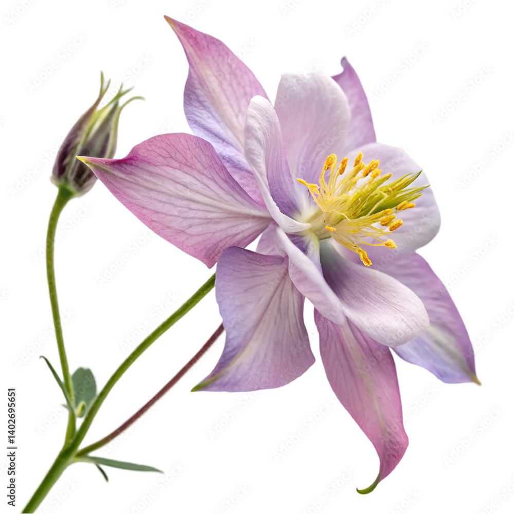 Obraz premium Balloon flower isolated on transparent background