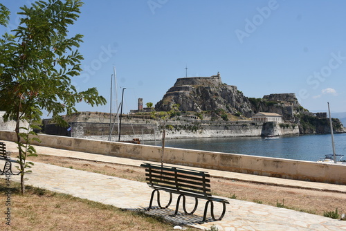 Fototapeta Naklejka Na Ścianę i Meble -  corfu streets greece