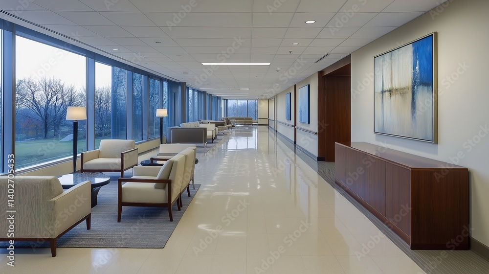 Modern office space with clean design and natural light, embodying simplicity and productivity. Modern office space with clean design and natural light, embodying simplicity and productivity.