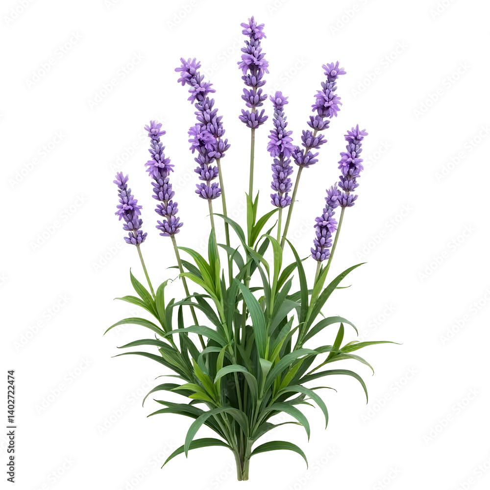 Fototapeta premium Lavender_Flowers_Plant_Purple_Blossoms